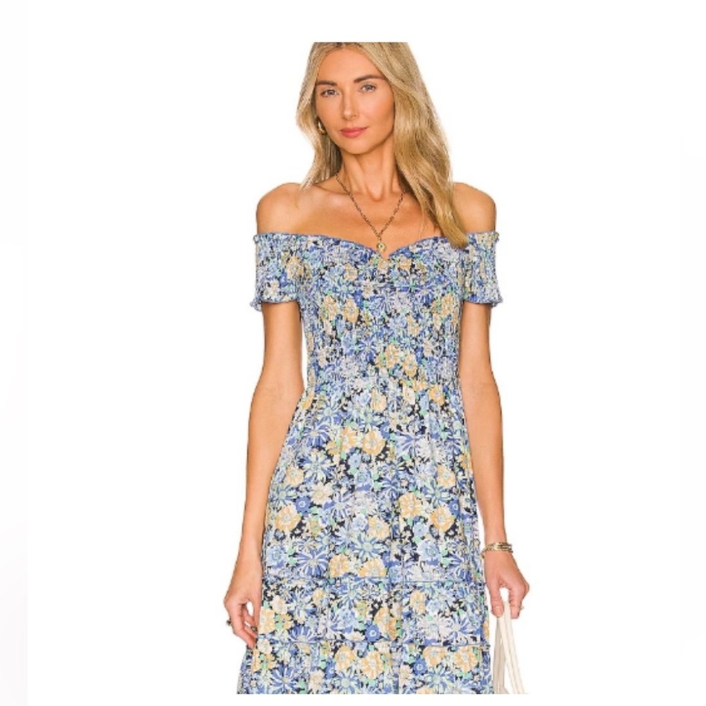 Mina floral dress heartloom